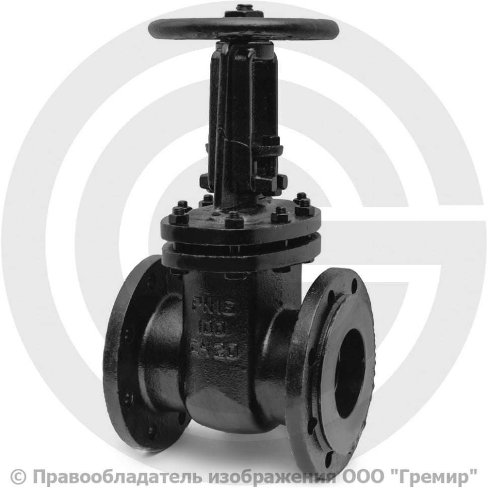 Задвижка чугунная Ду 100: назначение, конструкция и применение