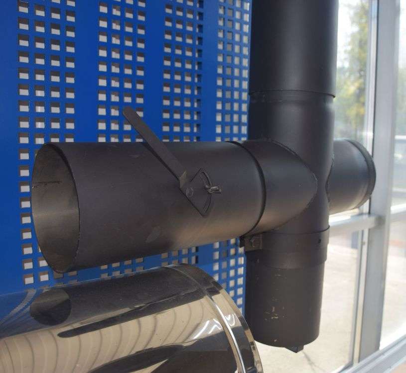 Задвижка печной трубы: безопасность и экономичность отопления