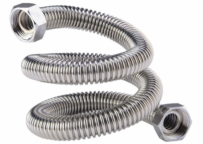 гибкий трубопровод из нержавеющей стали гибкий