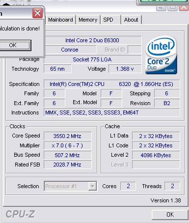 Полное руководство по разгону Intel Core 2 Duo E6320